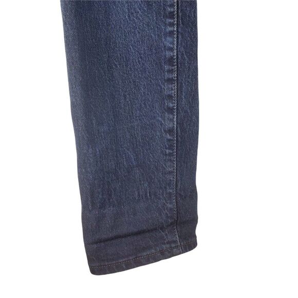 LEVIS Wedgie Distressed Denim Jeans Wild Bunch Black High Rise Premium Vtg Wash - Picture 4 of 11